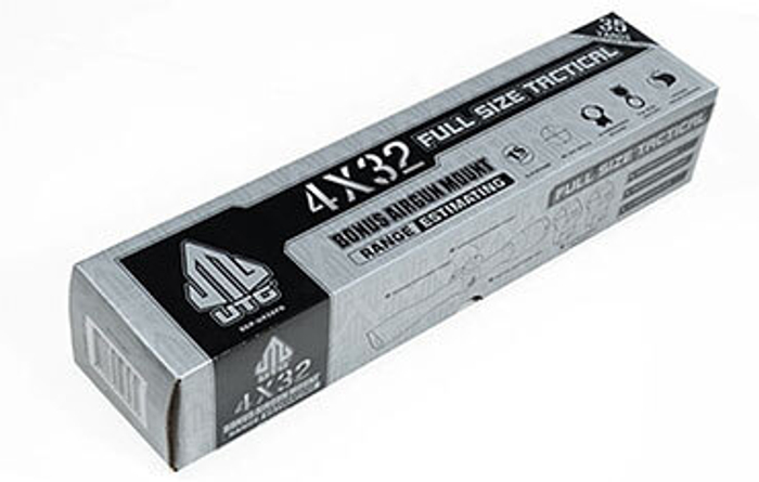 Прицел LEAPERS True Hunter Classic 4x32, сетка MilDot нить (SCP-U432FD)