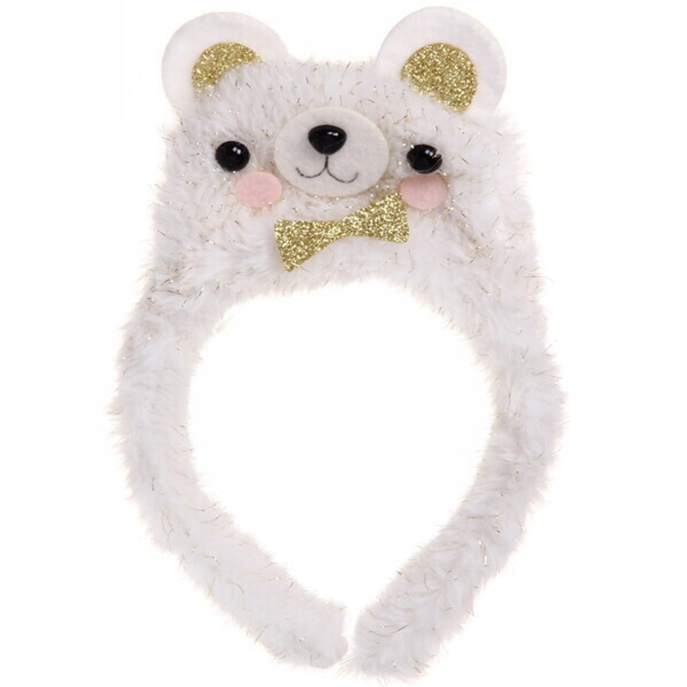 Ободок карнавальный «Медвежонок» 19 см