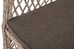 "Эспрессо-80 L" обеденная группа плетеная, цвет бежевый