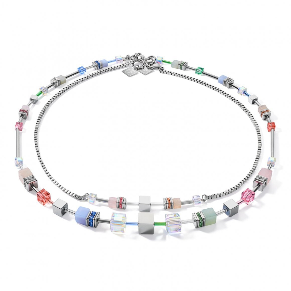 Колье-трансформер 4-in-1 Coeur de Lion Multicolor Pastel 5007/10-1522 цвет мультиколор