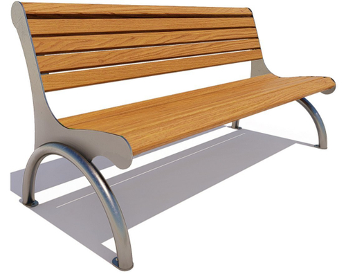 Скамейка парковая Берлин, Лиственница