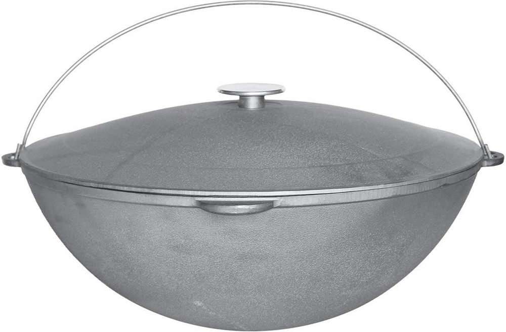 Казан Биол чугунный с крышкой 0912, 12 л