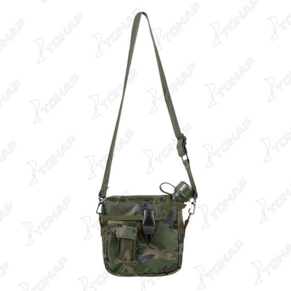 Фляжка Helios №2 армейская в чехле HS-NP 020011-02