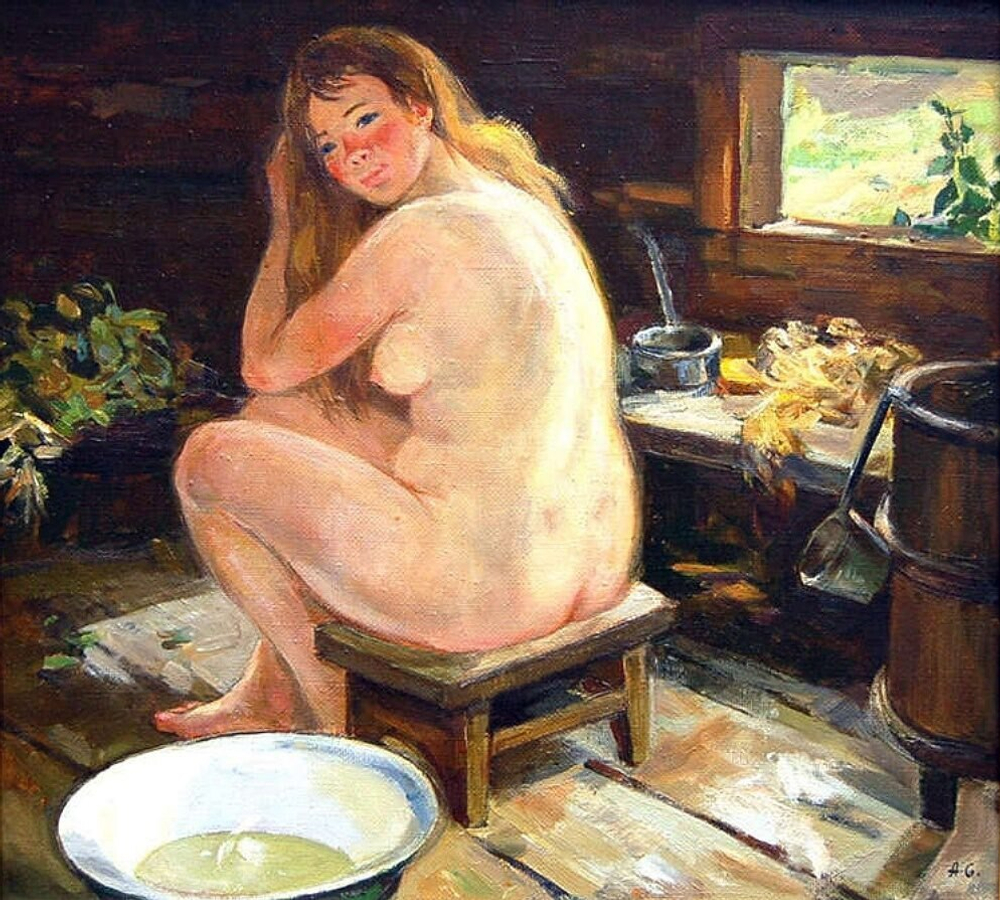 Сайкина Александра (1925-2015) - эротическое искусство русской художницы