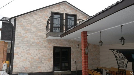 Фасадная панель Docke BURG Льняной 946*445мм 0,42м2