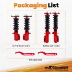 Coilovers Suspensions Adj Camber Racing Kits подходит для автомобиля Toyota Corolla 88-99 E90 E100