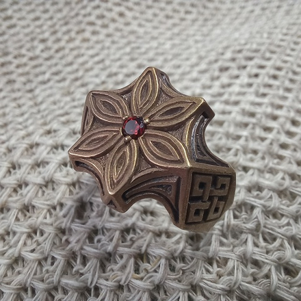 Перстень "Перунов громовой Цветок"