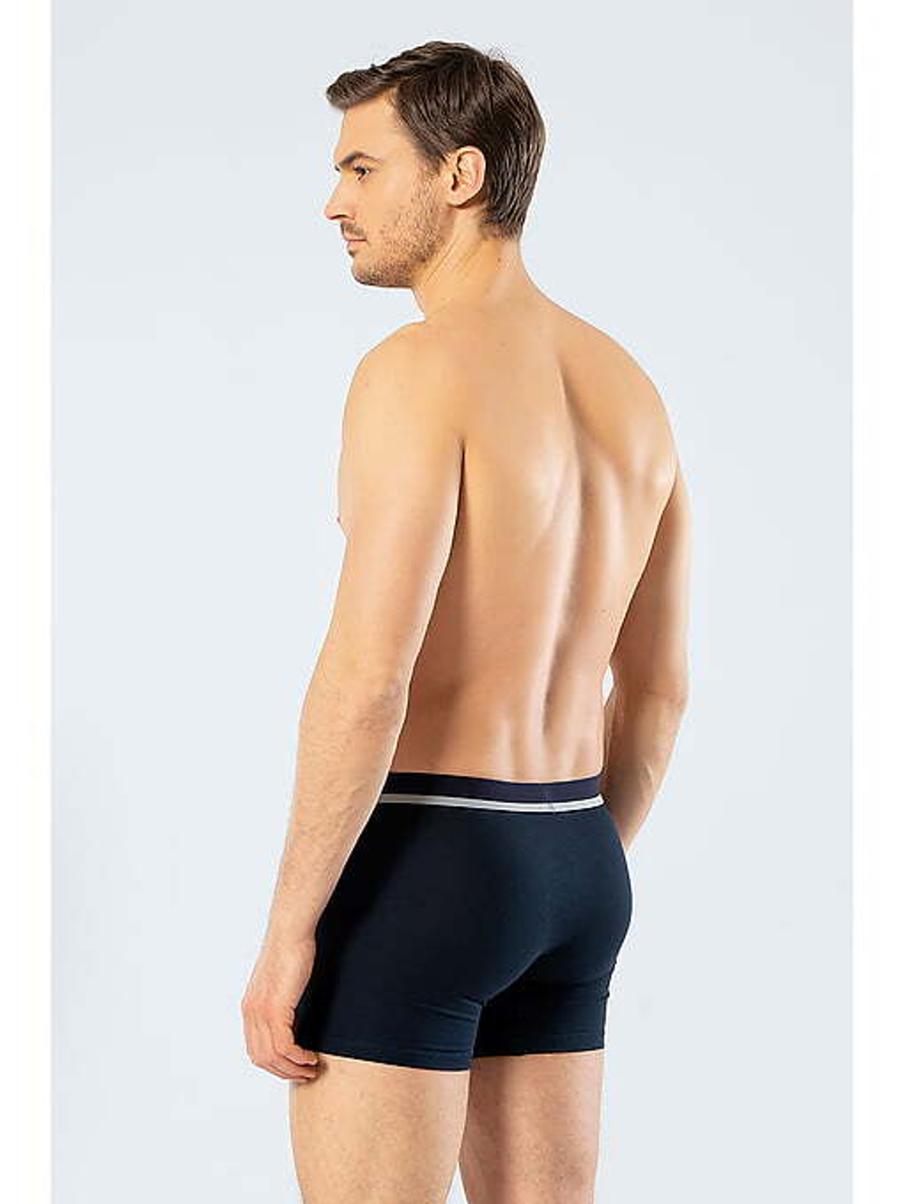 Трусы мужские боксеры темно-синий