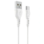 Кабель USB - USB Type-C BOROFONE BX51, 3A (белый) 1м