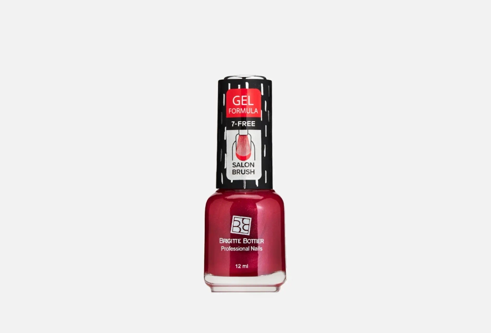 BRIGITTE BOTTIER Лак для ногтей GEL FORMULA тон 01 прозрачный, 016