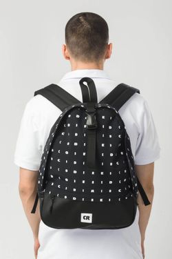 Рюкзак Standart Mini Структура черный/белый
