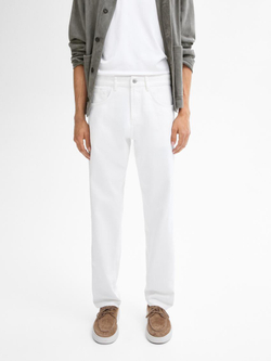 Massimo Dutti Джинсы свободного кроя, белый