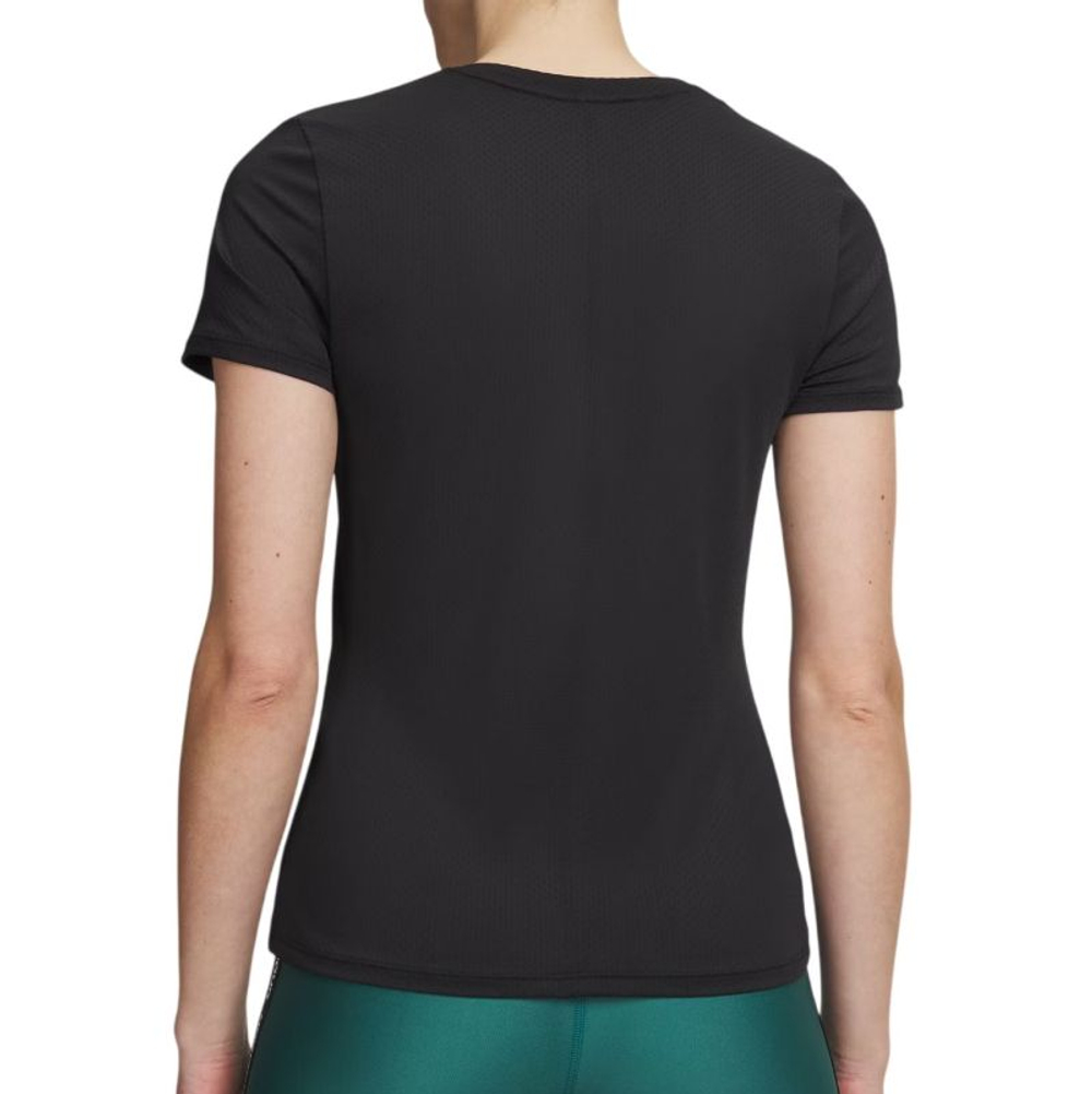 Женская теннисная футболка Under Armour Tech Mesh - black/white