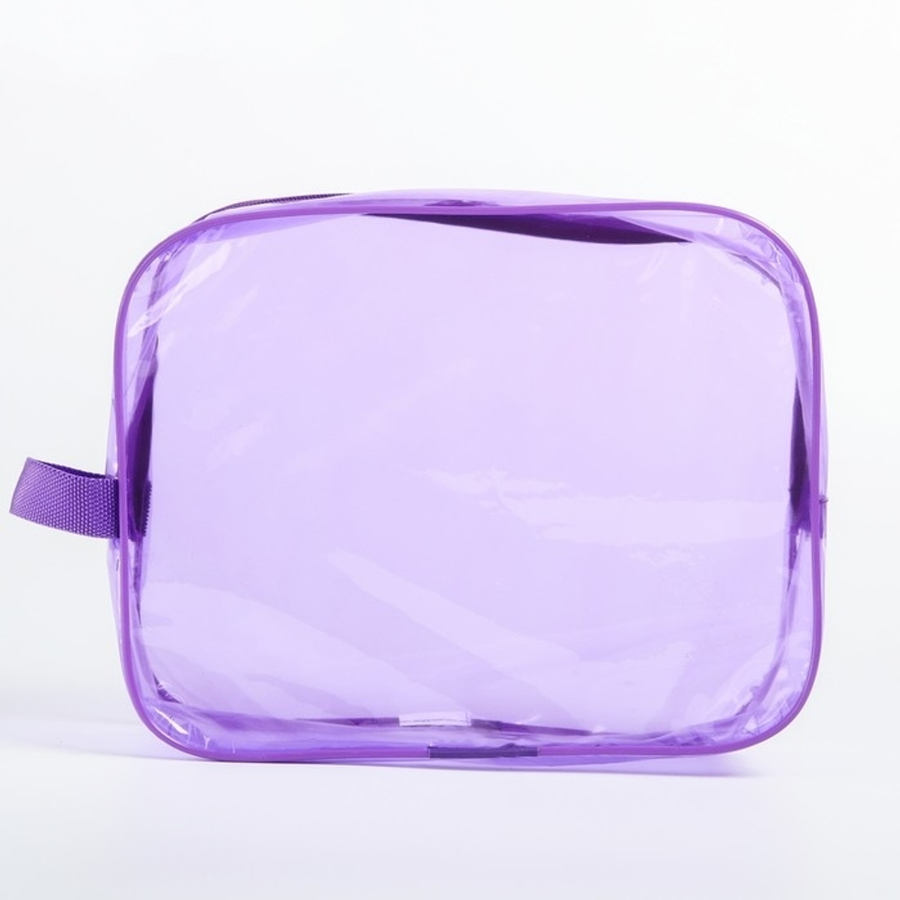 4697529 Сумка в роддом 20х25х10, цветной ПВХ, цвет фиолетовый