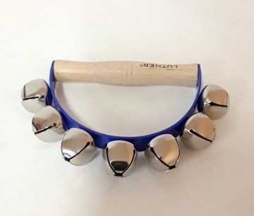 FLT-RT7 Колокольчики (7 шт.) на ручке полукруг (синяя металлическая дуга), Fleet