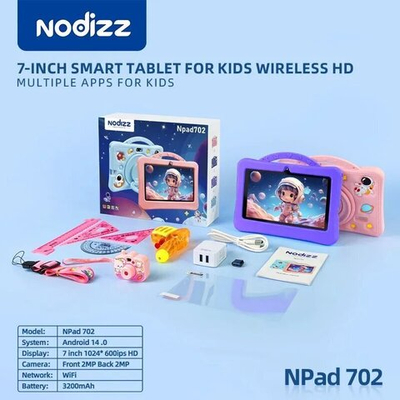 Детский планшет Npad 702, 7" 1 ГБ/16 ГБ, фиолетовый