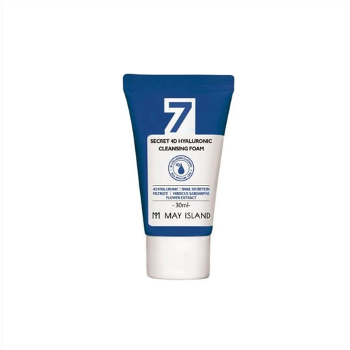 May Island Очищающая пенка с гиалуроновой кислотой 7 Days Secret 4D Hyaluronic Cleansing Foam 30 мл.