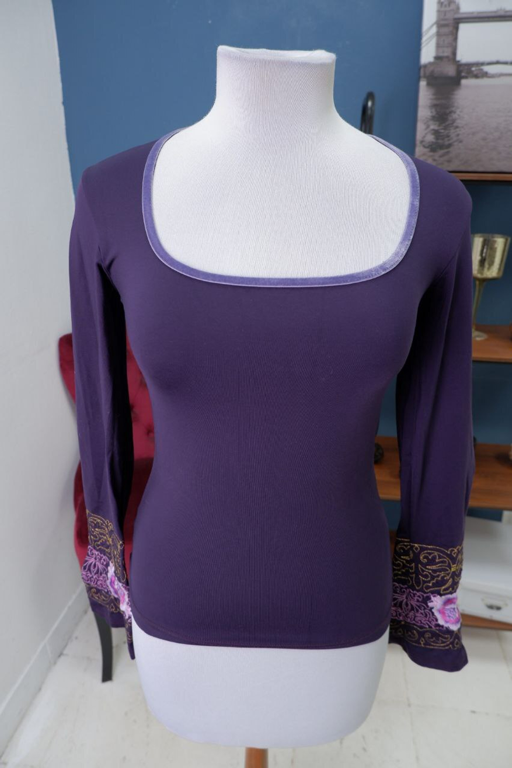 Джемпер Swish jeans синий 44 размер