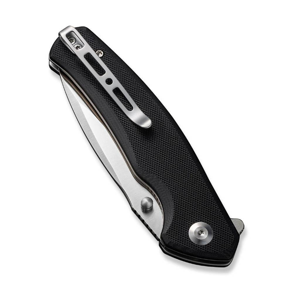 Складной нож SENCUT Slashkin D2 Steel Satin Finished Handle G10 Black