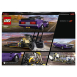 LEGO Speed Champions: Mopar Dodge//SRT Top Fuel Dragster and 1970 Dodge Challenger T/A 76904 — Mopar Dodge//SRT Top Fuel Dragster and 1970 Dodge Challenger T/A — Лего Спид чампионс Чемпионы скорости