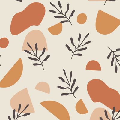 Абстрактные формы и веточки