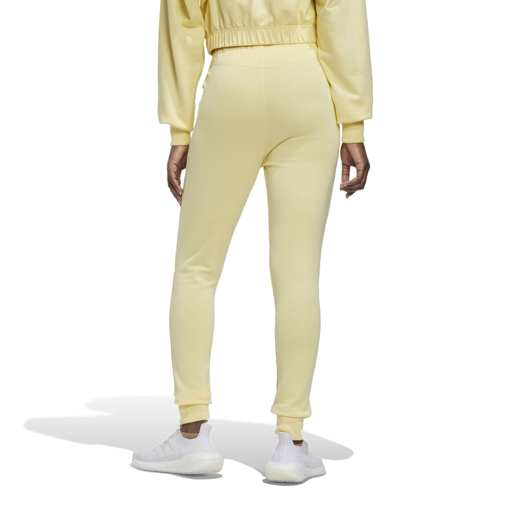 Женские теннисные брюки adidas Studio Lounge High Waist Training Pants Women - Yellow