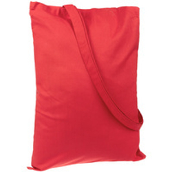 Холщовая сумка Basic 105, красная