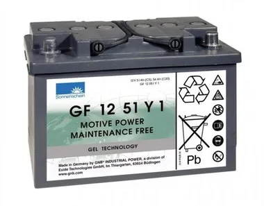 Аккумуляторы Sonnenschein GF 12 051 Y 1 - изображение 1 Аккумуляторы Sonnenschein GF 12 051 Y 1 - фото 1