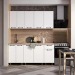 Кухня Тина крафт/белый 1,8м