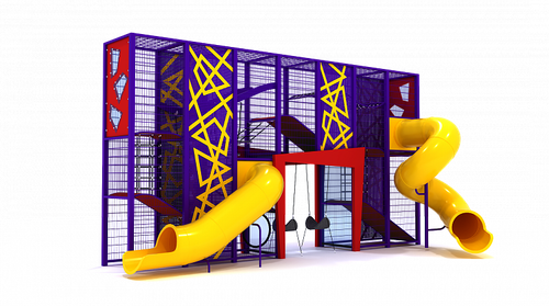 Игровой комплекс ЛАЗАЛИЯ с центральным входом