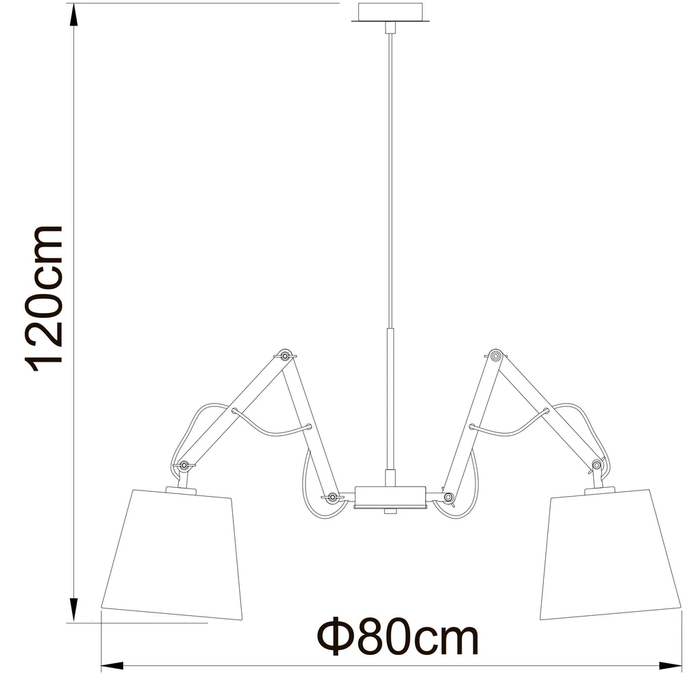 Подвесная люстра Arte Lamp PINOCCHIO A5700LM-5WH
