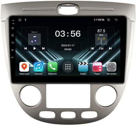 Магнитола для Chevrolet Lacetti хэтчбек (климат) - FarCar 3038M на Android 13