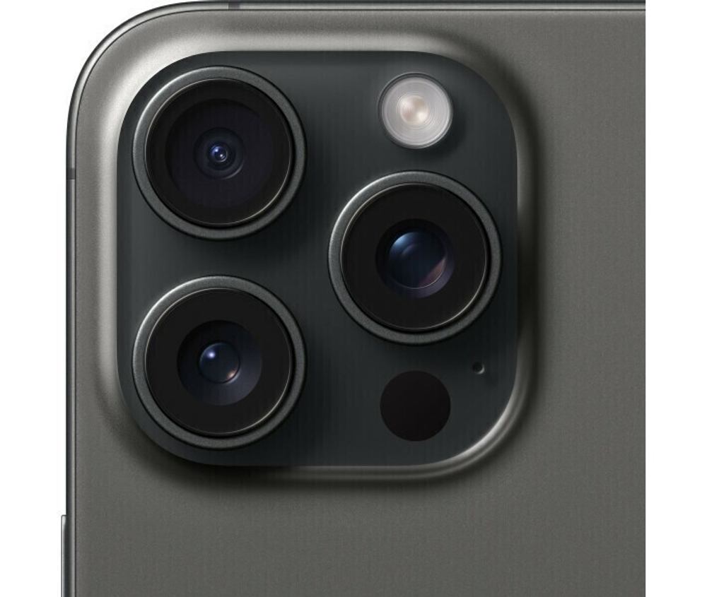 Смартфон Apple iPhone 15 Pro 128 ГБ, Dual: nano SIM + eSIM, чёрный титан