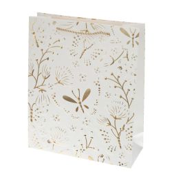 GAEM Пакет подарочный (бумага 210г/м2, блок микс 12шт), L26 W10 H32 см, 4в.