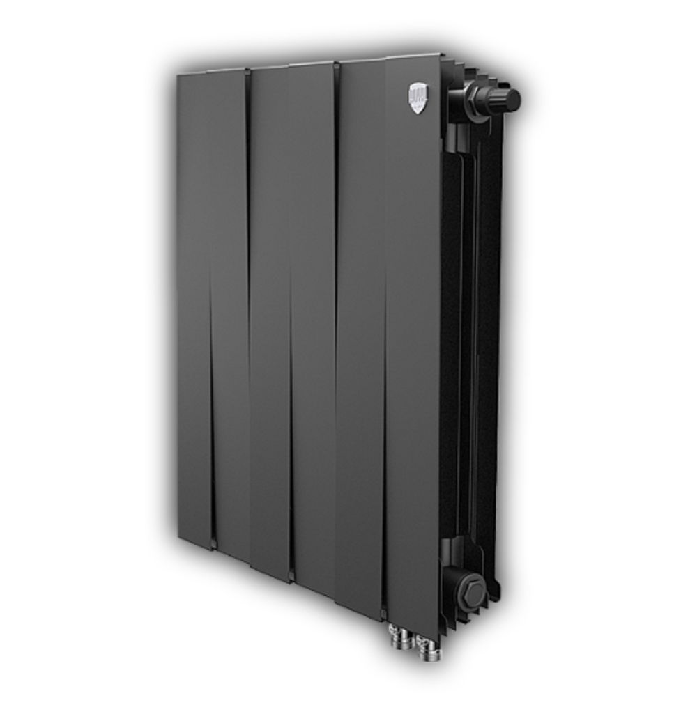 Радиатор Royal Thermo PianoForte 500 VDR черный графитовый