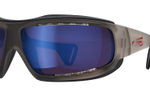 Спортивные очки LiP Typhoon / Trans. Grey - Black / Zeiss / PA Polarized / Pacific Blue Lens