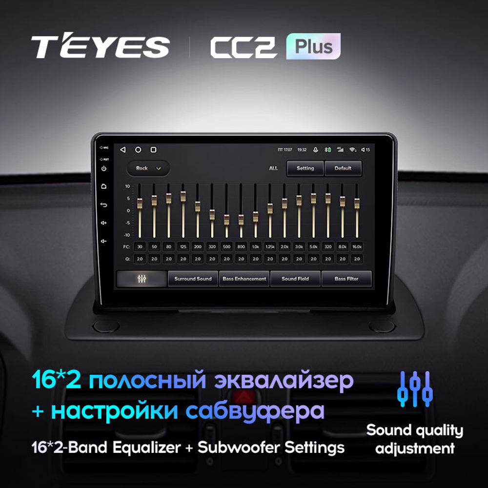 Teyes CC2 Plus 9"для Volvo XC90 2002-2014