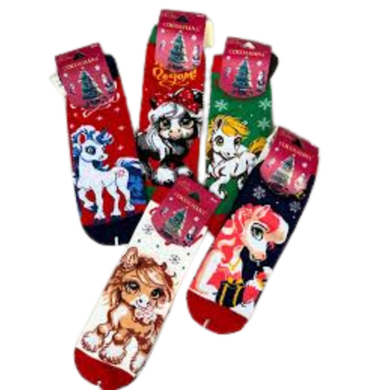Носки подростковые Coco&Hana Merry Christmas