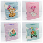 Пакет подарочный 31х41.5х12см "Детский" с 3D аппликацией (Микс)