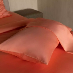 Постельное белье 2 спальное Mollen розово-коралловое