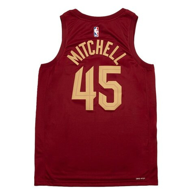 Баскетбольная футболка Nike Dri-FIT NBA Swingman Cleveland Cavaliers Icon Edition T-shirt 2022/23 Burgundy