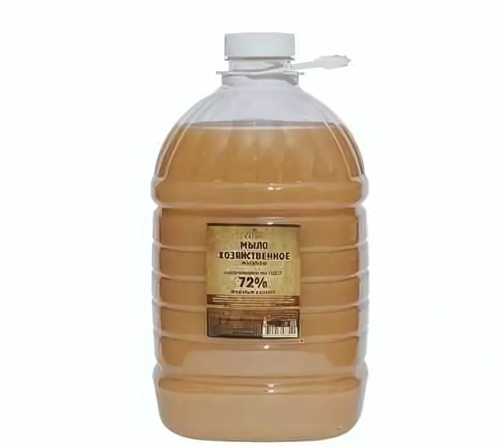 Мыло жидкое хозяйственное 72% «Romax» 5л