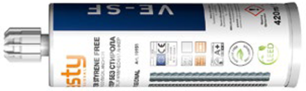 Картридж FASTY VE‑SF 420 мл, 2 смесителя (арт. 90951)