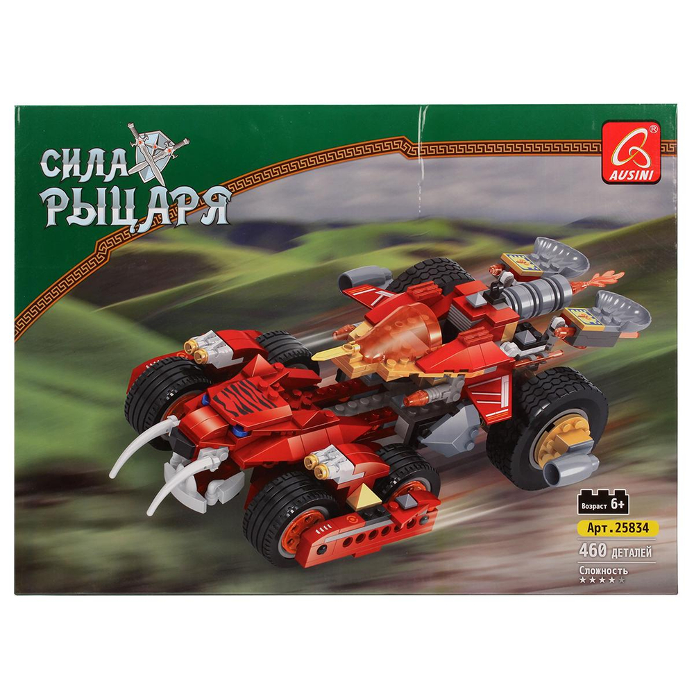 Конструктор блочный Аусини, коробка 25834