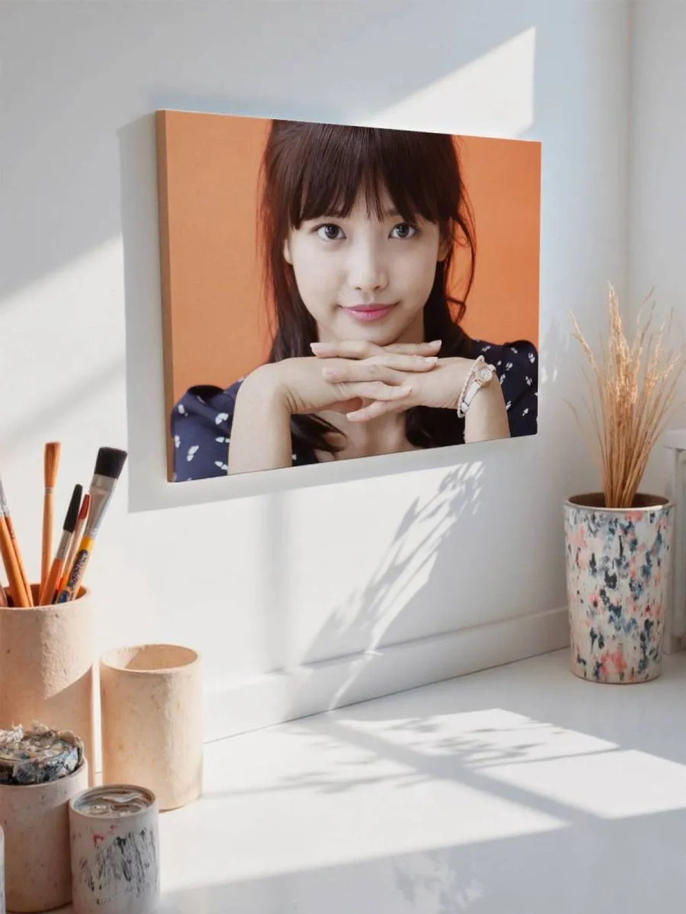 Картина на стену 40 X 50 Азиатка