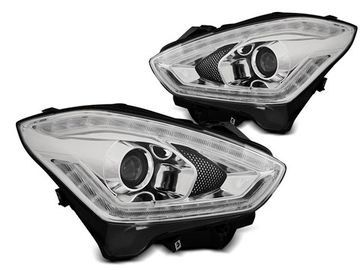 Передние фары Tube Light для Suzuki Swift IV (17-...) Chrome