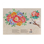 Альбом для рисования Проф-Пресс, формат А4, 8 листов, офсет, серия "Цветы и акварель"