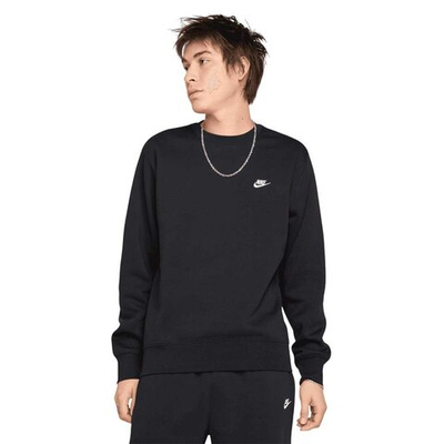 Толстовка Nike Club Sweatshirt Black