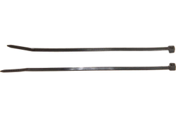 Нейлоновые хомуты Зубр черные, 3.6x150 мм, 100 шт. 309030-36-150