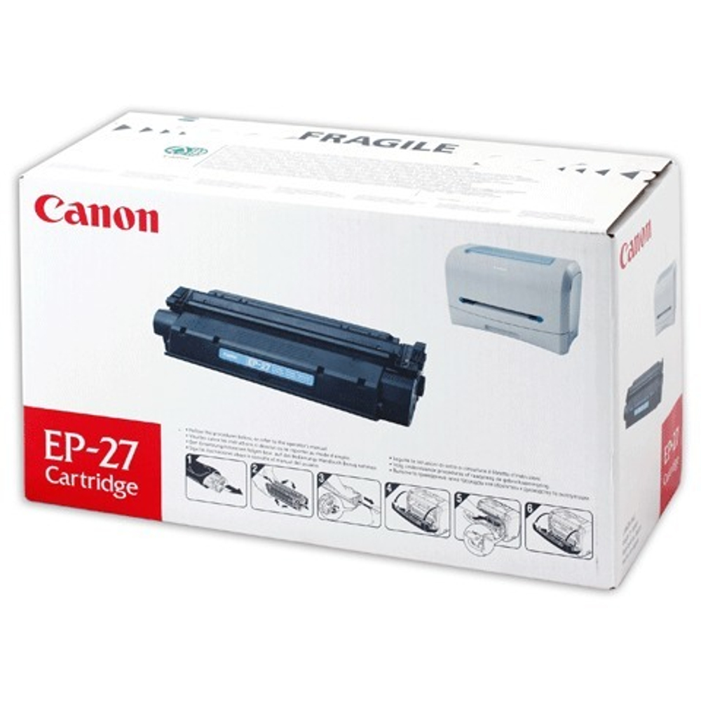 Картридж лазерный CANON (EP-27) LBP-3200/MF3228/3240/5730, ресурс 2500 страниц, оригинальный, 8489A002